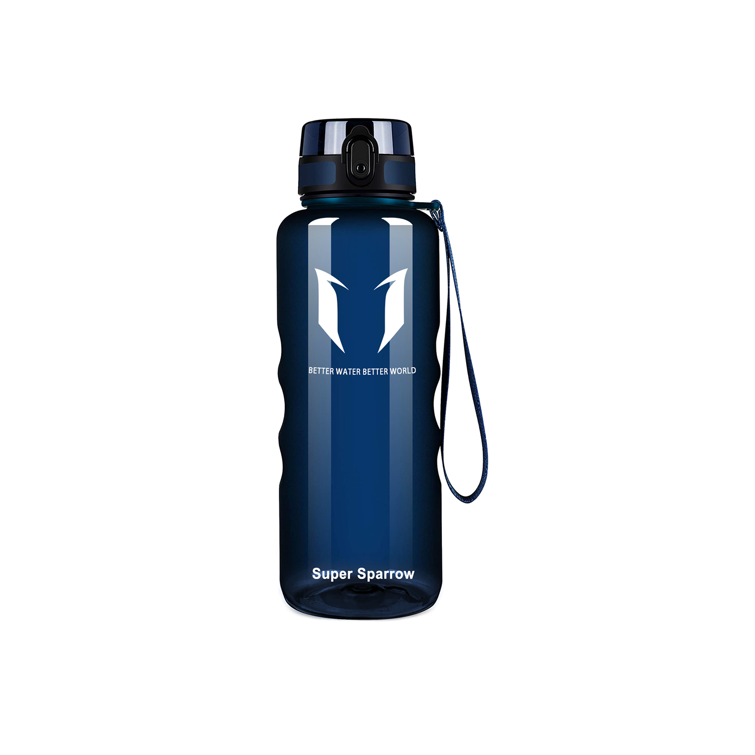 BPA-freie Tritan Sport Trinkflasche, 51OZ / 1500ML, Transparente