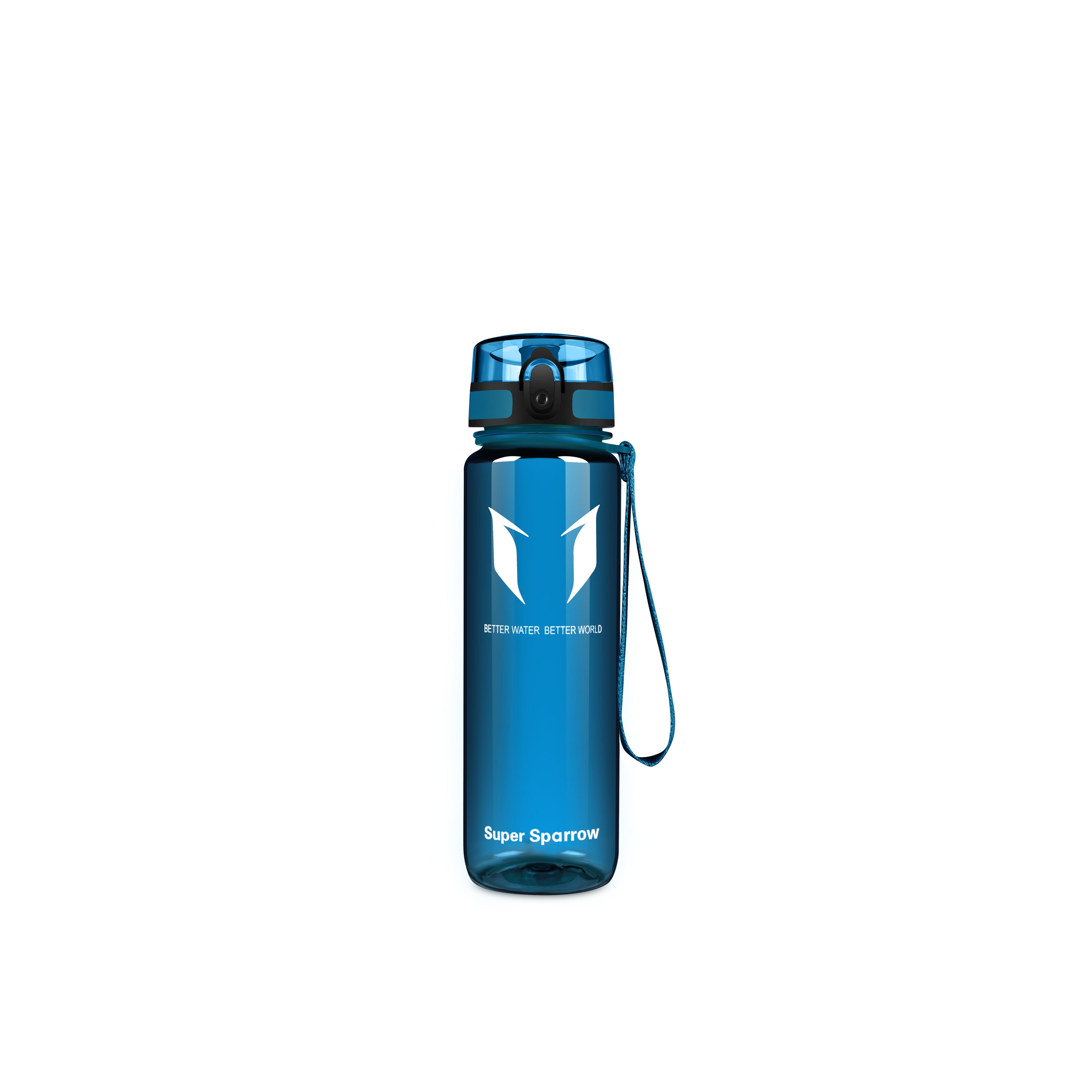 BPA-freie Tritan Sport Trinkflasche, 17OZ / 500ML, Transparente